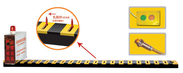 抚松县V3嵌入式闯岗自动扎胎器/阻车器